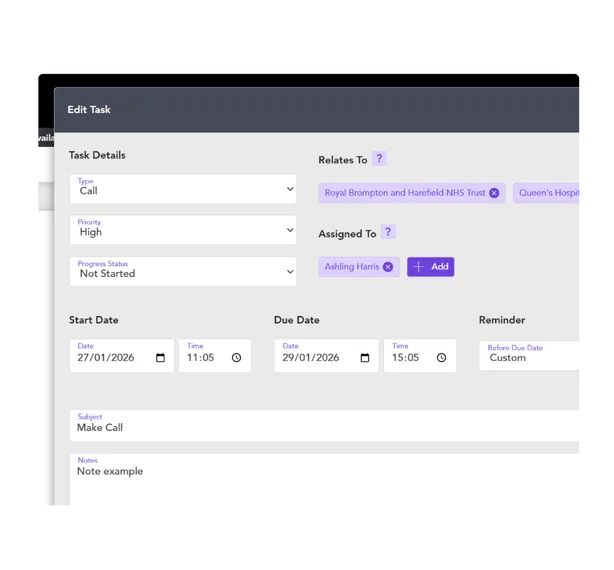 Automate Task Creation foreground image